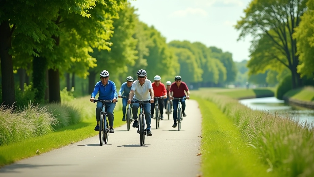 Geleide Waalroute tocht met senioren
