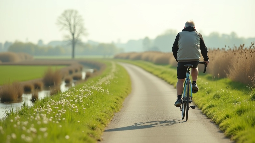 Uiterwaarden natuurfietsroute met vogelwaarnemingen