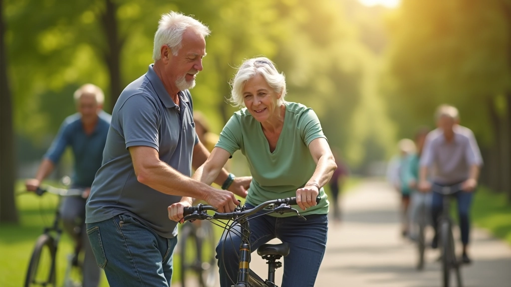 Fietsondersteuning workshop voor senioren